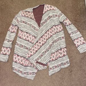 American Eagle draped sweater